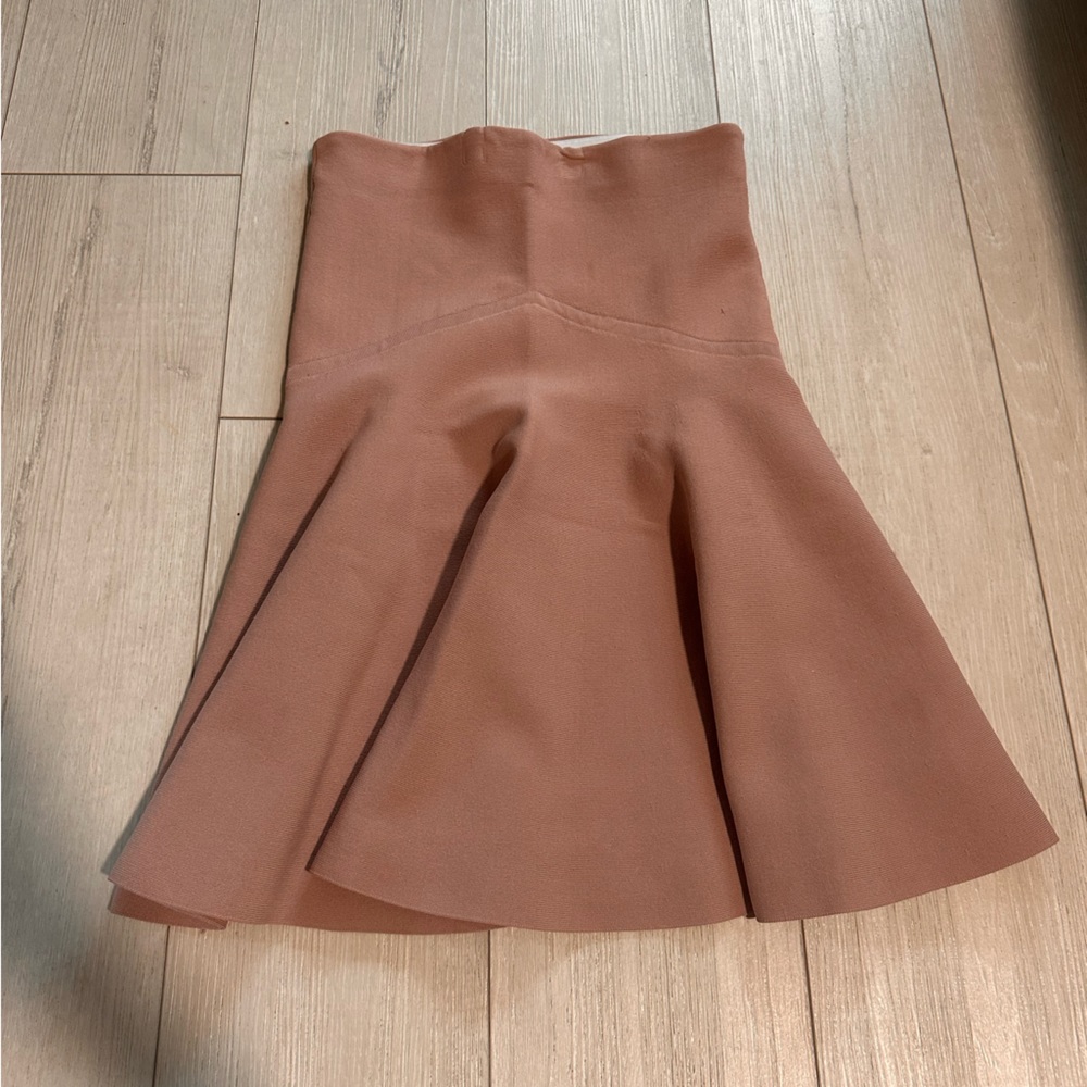 Apparallel skirt in dusty rose